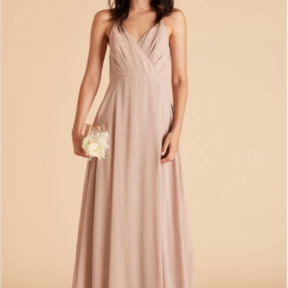 Kaia Dress in Taupe from Birdie Grey